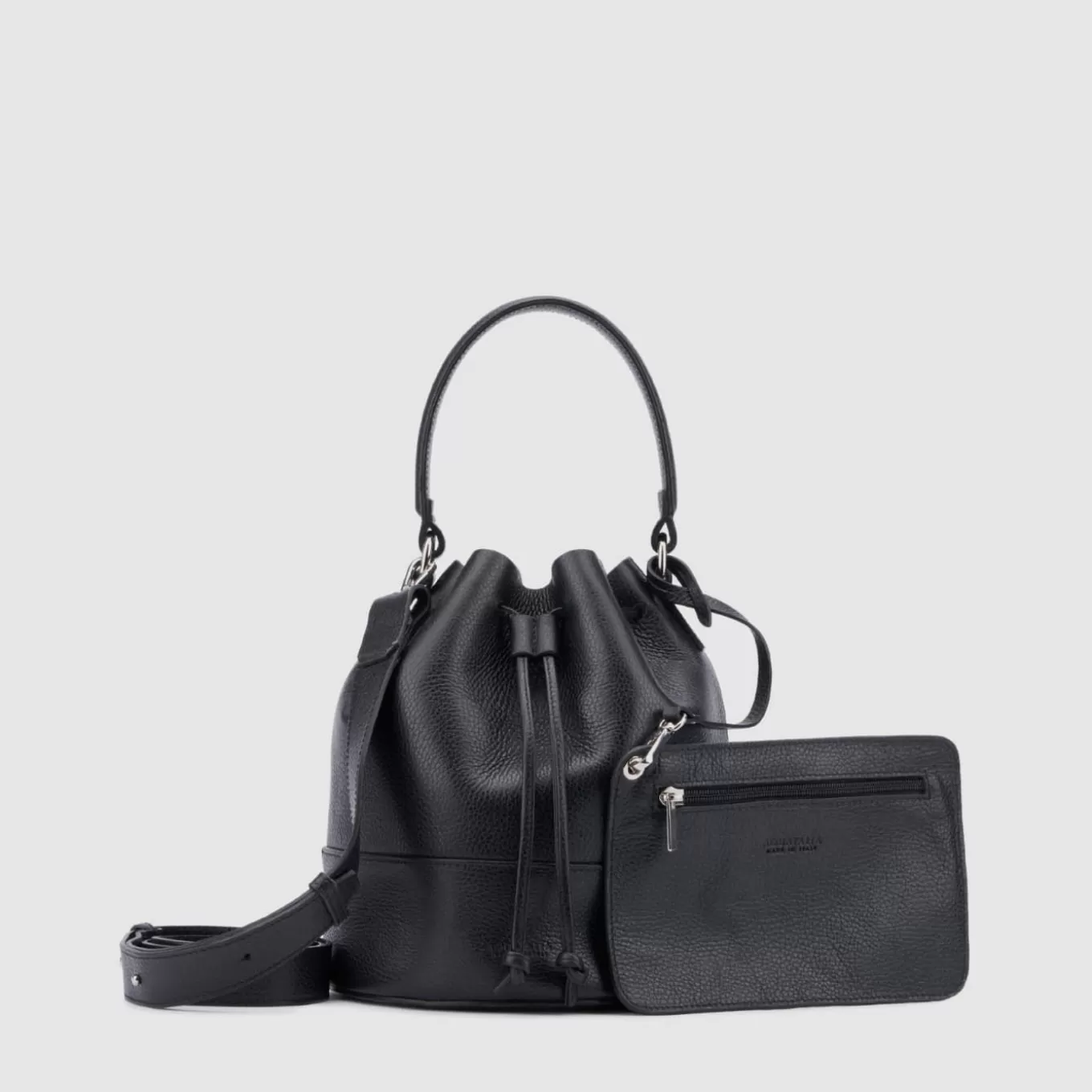 Handbags | Women Aquatalia Bari Bucket Black