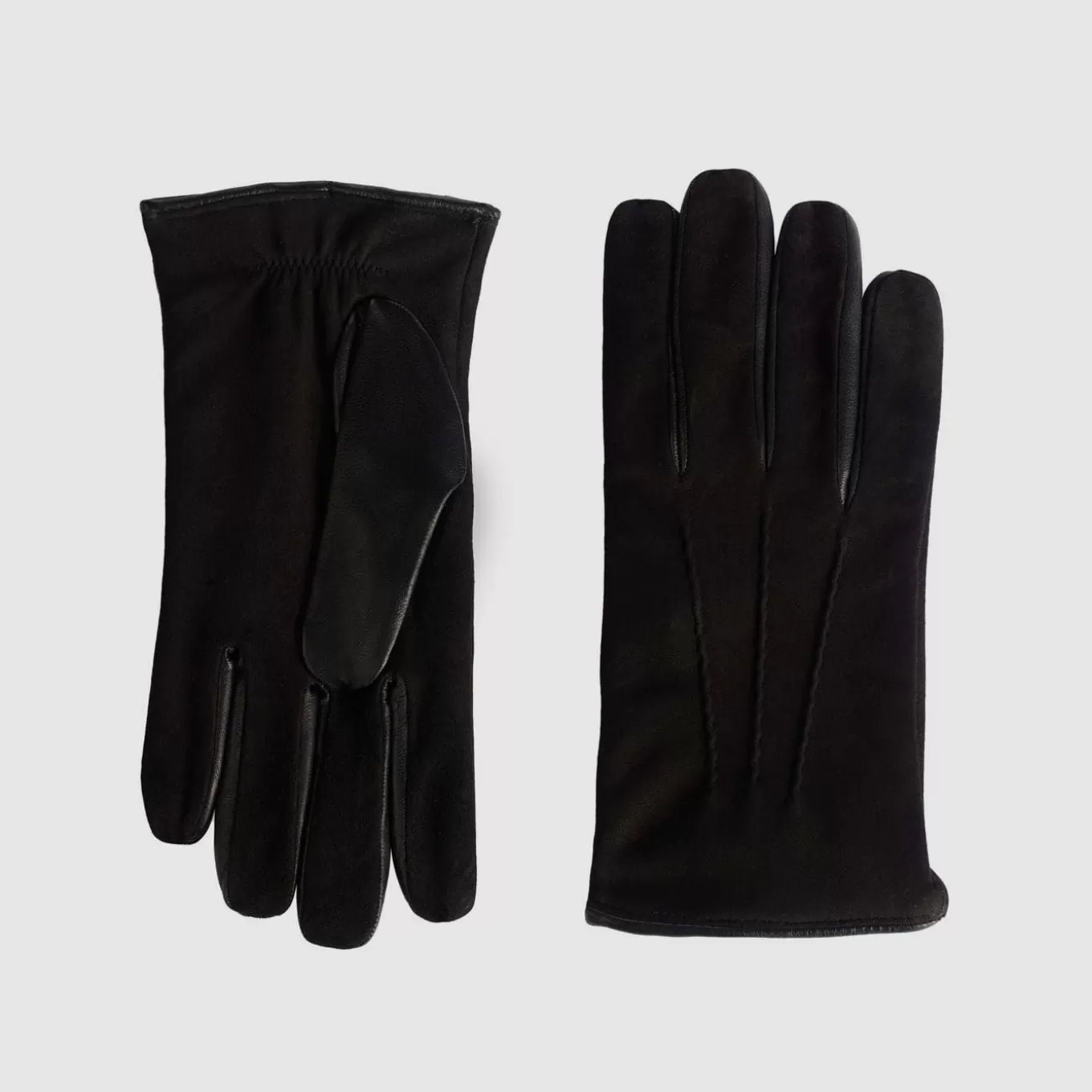 Gloves | Men Aquatalia Classic Trim Glove Black