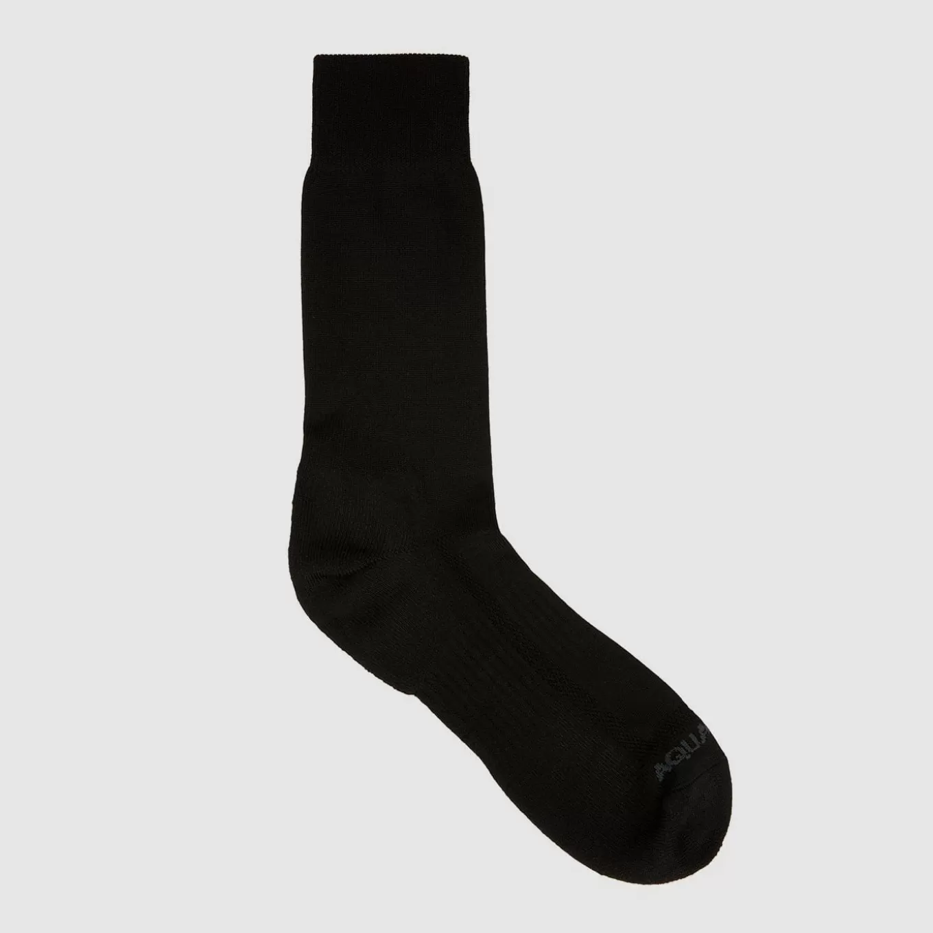 Socks | Men Aquatalia Contrast Knit Blend Men'S Sock Black/Grey