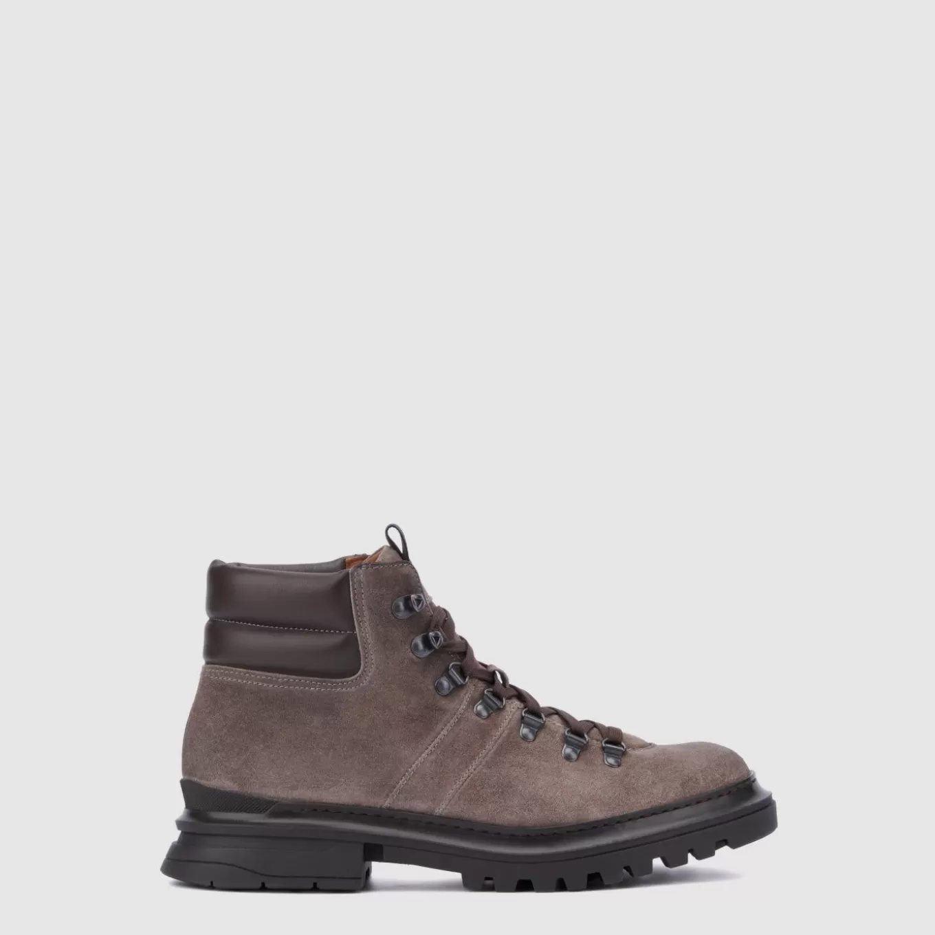 Boots | Men Aquatalia Edwin Grey/Dark Brown