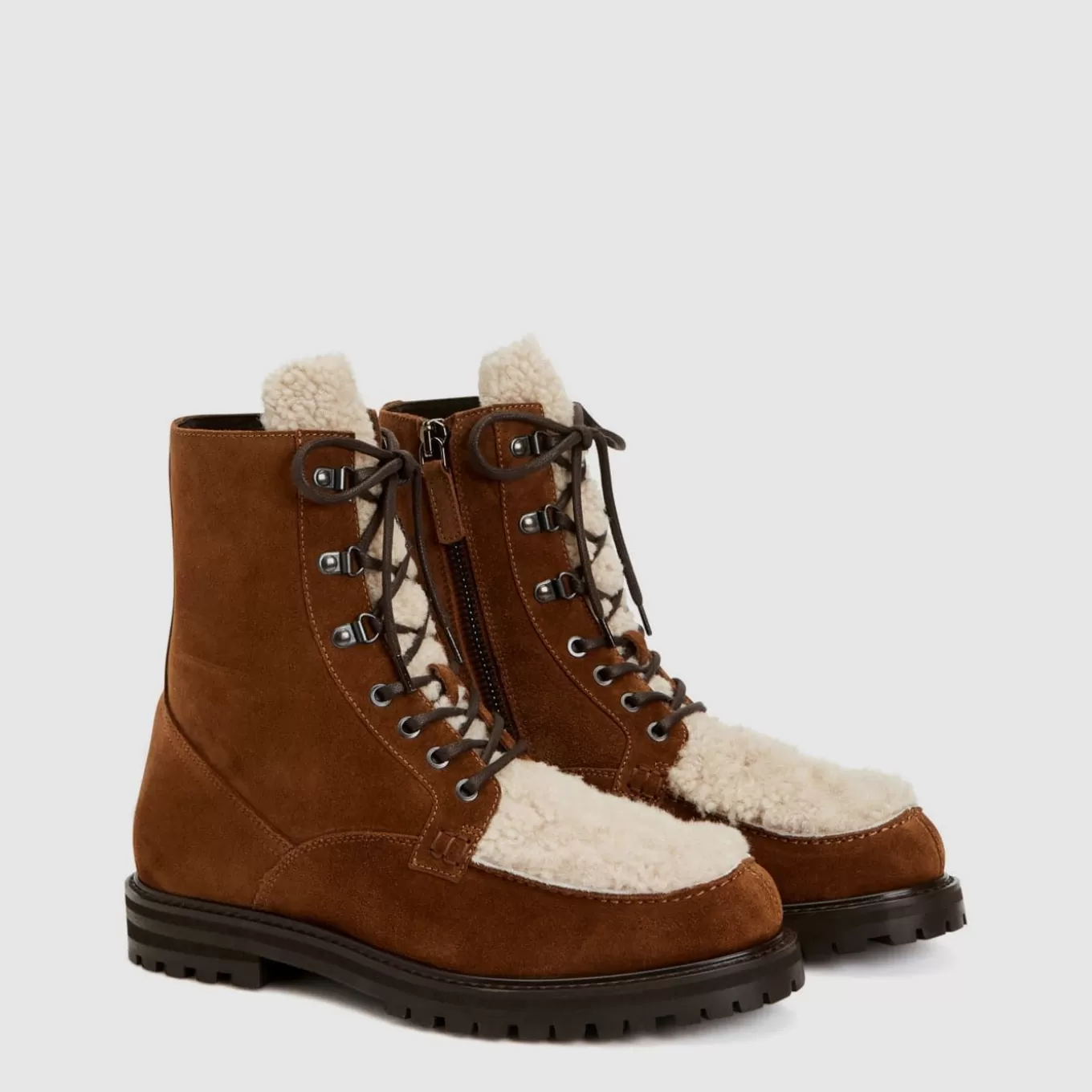 Boots | Men Aquatalia Isaac Walnut/Natural