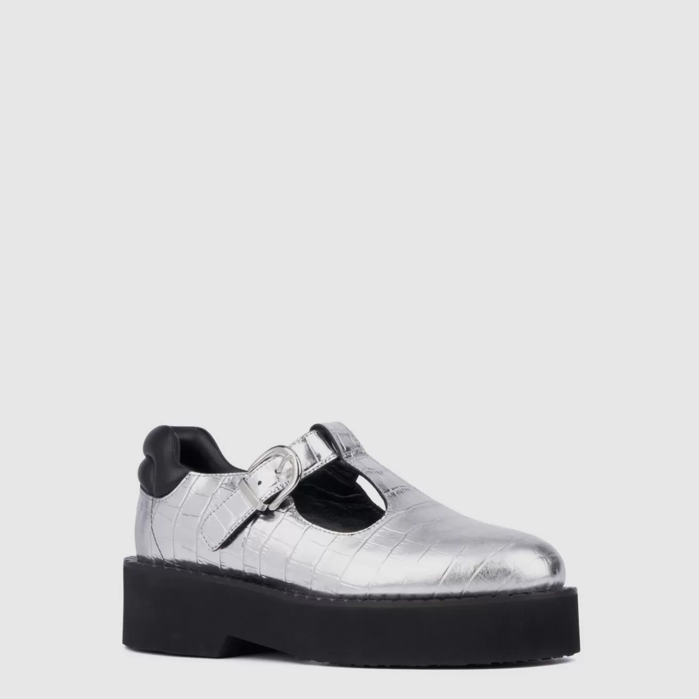 Flats | Women Aquatalia Malvina Silver/Black