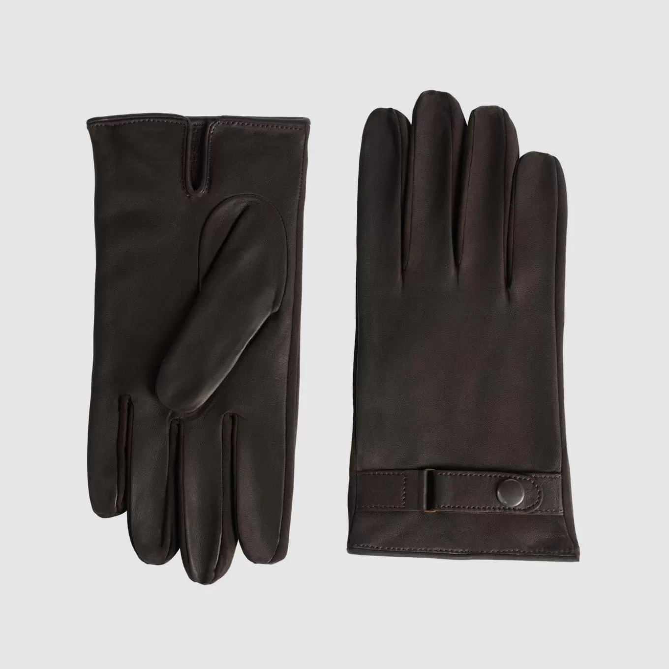 Gloves | Men Aquatalia Strap Glove Espresso